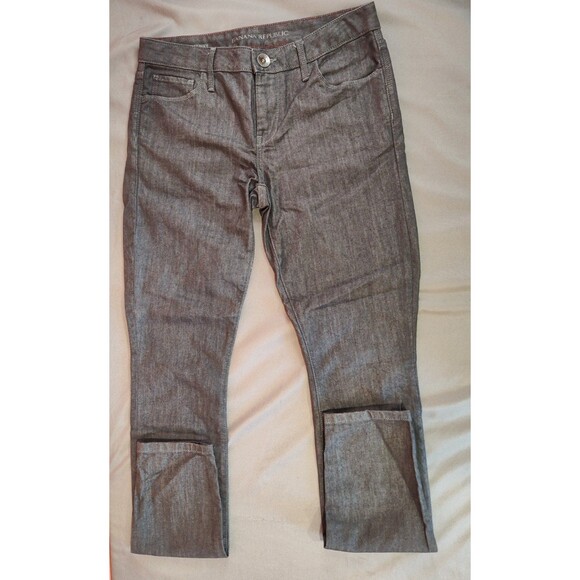 Women's Banana Republic Skinny Jeans Gray 25x31 - Picture 2 of 5